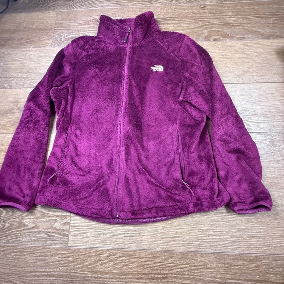 The North Face Women's Deep Pile Fleece Full-Zip Jacket, Purple, Size XL Outdoor - Picture 1 of 15